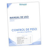 MANUAL DE PROTOCOLO CONTROL DE PESO CON 5 PROTOCOLOS (digital) PARA 1 MES