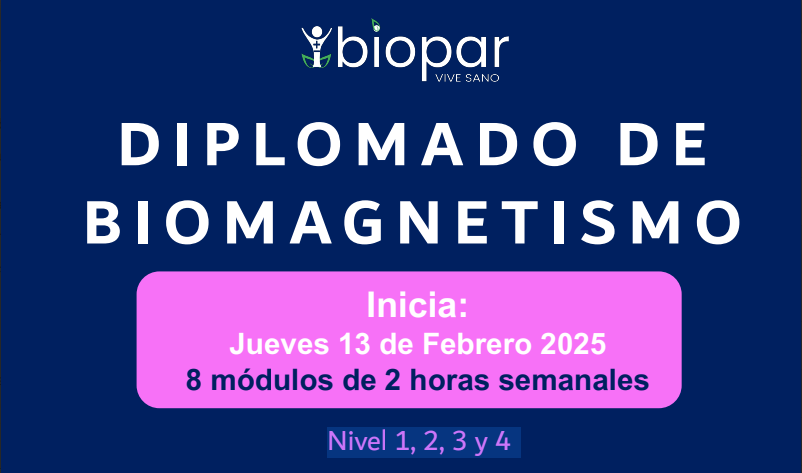 Diplomado Biomagnetismo en linea 13 de febrero