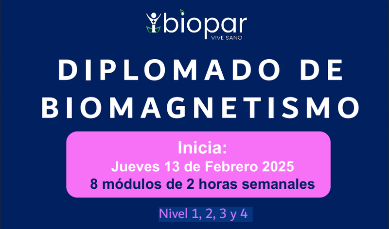 Diplomado Biomagnetismo en linea 13 de febrero