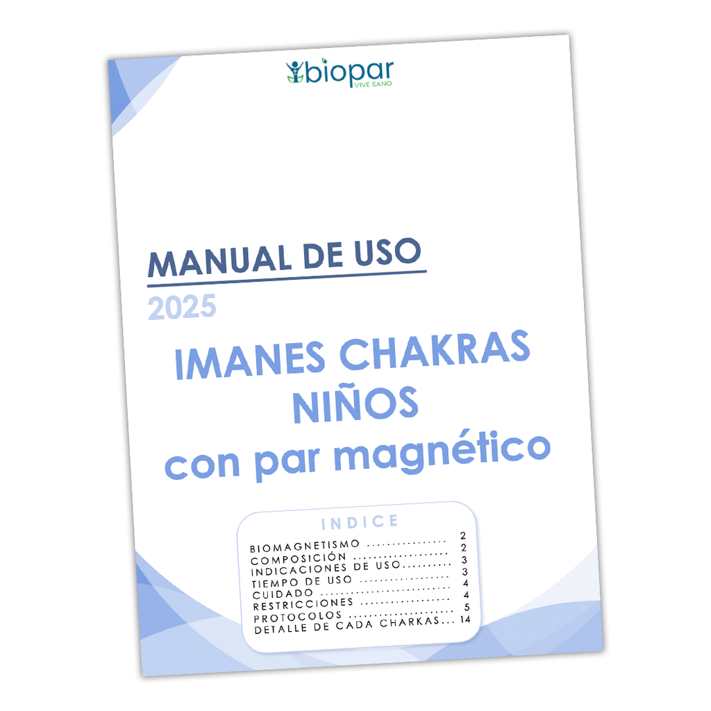 KIT CHAKRAS NIÑOS con pares magnéticos
