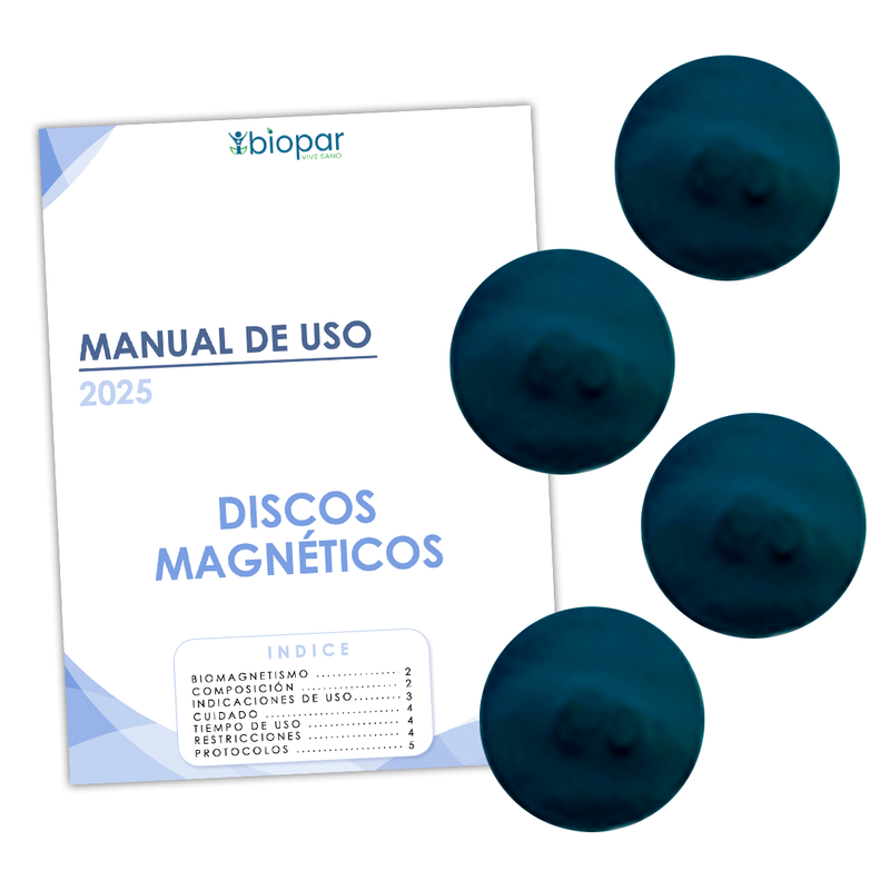 4 DISCOS MAGNÉTICOS (neodimio)