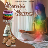 KIT BIENESTAR Y CHAKRAS (madera)